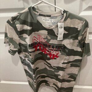 Abercrombie tees boys size 13-14